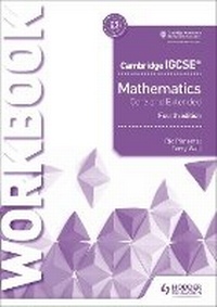 Enlarge image Cover: Cambridge IGCSE Mathematics Core and Extended Workbook - Hodder Education