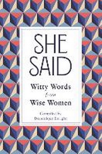 Enlarge image Cover: She Said - Michael O'Mara Books Ltd