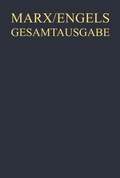 Cover: Friedrich Engels: Dialektik der Natur (1873-1882) - De Gruyter Akademie Forschung