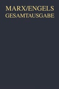 Cover: Karl Marx; Friedrich Engels: Gesamtausgabe (MEGA). "Das Kapital" und Vorarbeiten / Karl Marx: Das Kapital. Kritik der politischen &Ouml;konomie. Erster Band, Hamburg 1883 - De Gruyter Akademie Forschung