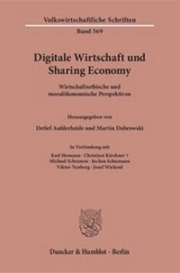 Abbildung von: Digitale Wirtschaft und Sharing Economy - fibre
