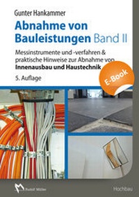 Abbildung von: Abnahme von Bauleistungen Band II - E-Book (PDF) - Rudolf Müller Verlag