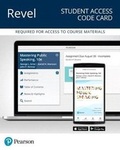 Cover: Revel for Mastering Public Speaking -- Access Card - Pearson Education (US)