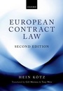 Cover: European Contract Law - OUP eBook