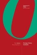 Cover: The Oxford Encyclopedia of Foreign Policy Analysis - Oxford University Press Inc