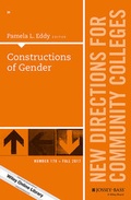 Cover: Constructions of Gender - Jossey-Bass