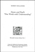 Cover: Dante and Paul's "Five Words with Understanding" - State University of New York at Binghamton,Medieval & Renaissance Texts & Studies