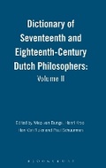Cover: Dictionary of Seventeenth and Eighteenth-Century Dutch Philosophers: Volume II - Bloomsbury Academic