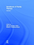 Cover: Handbook Of Family Therapy - Brunner-Mazel Inc