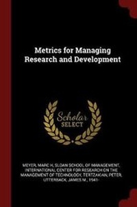 Enlarge image Cover: Metrics for Managing Research and Development - Andesite Press