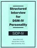Cover: Structured Interview for DSM-IV (R) Personality (SIDP-IV) - American Psychiatric Association Publishing