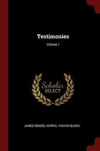 Enlarge image Cover: Testimonies; Volume 1 - Andesite Press