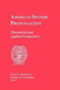 Cover: American Spanish Pronunciation - Georgetown University Press