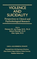 Cover: Violence And Suicidality : Perspectives In Clinical And Psychobiological Research - Brunner-Mazel Inc