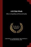Cover: 4-H Club Work - Andesite Press