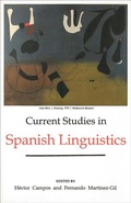 Cover: Current Studies in Spanish Linguistics - Georgetown University Press