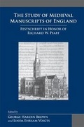 Cover: The Study of Medieval Manuscripts of England: v. 35 - Arizona Center for Medieval & Renaissance Studies,US