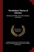 Cover: The Modern Theory of Solution - Andesite Press