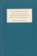 Cover: Visitation Articles and Injunctions of the Early Stuart Church: II. 1625-1642 - De Gruyter