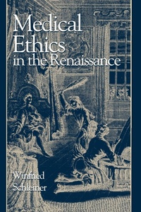 Enlarge image Cover: Medical Ethics in the Renaissance - Georgetown University Press