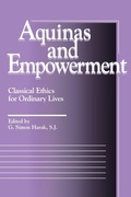 Cover: Aquinas and Empowerment - Georgetown University Press
