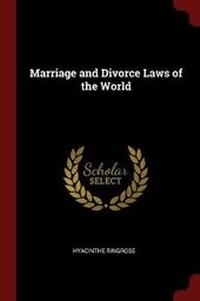Bild: Marriage and Divorce Laws of the World - Andesite Press