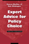 Cover: Expert Advice for Policy Choice - Georgetown University Press