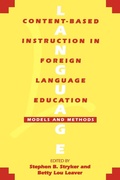 Cover: Content-Based Instruction in Foreign Language Education - Georgetown University Press