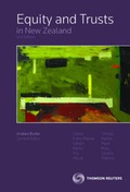 Cover: Equity and Trusts in New Zealand - Thomson Reuters