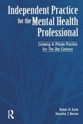 Cover: Independant Practice for the Mental Health Professional - Routledge