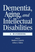 Cover: Dementia and Aging Adults with Intellectual Disabilities - Brunner-Mazel Inc