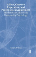 Cover: Affect, Creative Experience, And Psychological Adjustment - Brunner-Mazel Inc