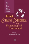 Cover: Affect, Creative Experience, And Psychological Adjustment - Brunner-Mazel Inc
