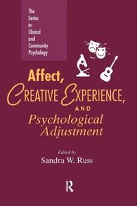 Enlarge image Cover: Affect, Creative Experience, And Psychological Adjustment - Brunner-Mazel Inc