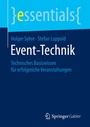 Cover: Event-Technik - Springer Gabler