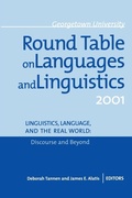 Cover: Georgetown University Round Table on Languages and Linguistics (GURT) 2001 - Georgetown University Press