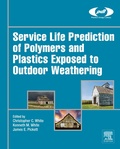 Cover: Service Life Prediction of Polymers and Plastics Exposed to Outdoor Weathering - William Andrew