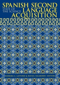 Enlarge image Cover: Spanish Second Language Acquisition - Georgetown University Press