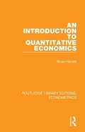 Cover: An Introduction to Quantitative Economics - Routledge
