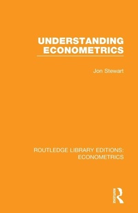 Enlarge image Cover: Understanding Econometrics - Routledge