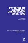Cover: Patterns of European Urbanisation Since 1500 - Routledge