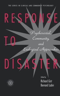 Enlarge image Cover: Response to Disaster - Brunner-Mazel Inc