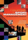 Cover: Critical Essays in Sport Management - Routledge