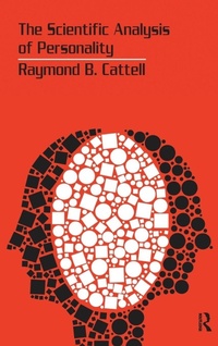 Enlarge image Cover: The Scientific Analysis of Personality - Routledge