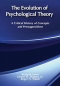 Cover: The Evolution of Psychological Theory - Routledge
