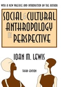 Cover: Social and Cultural Anthropology in Perspective - Routledge