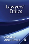 Cover: Lawyers' Ethics - Routledge