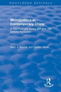 Cover: Micropolitics in Contemporary China - Routledge