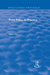Enlarge image Cover: From Policy to Practice - Routledge