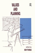 Cover: Values and Planning - Routledge
